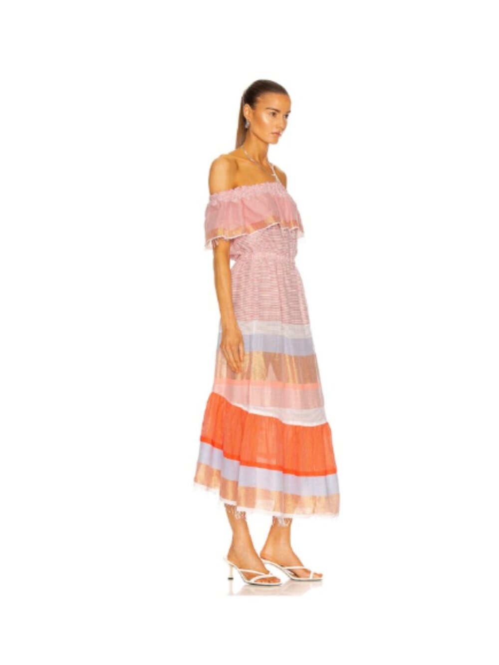 Striped Boho Marjani Beach Dress • Sold Out at FRWD, J Crew & LemLem - Picture 2 of 5